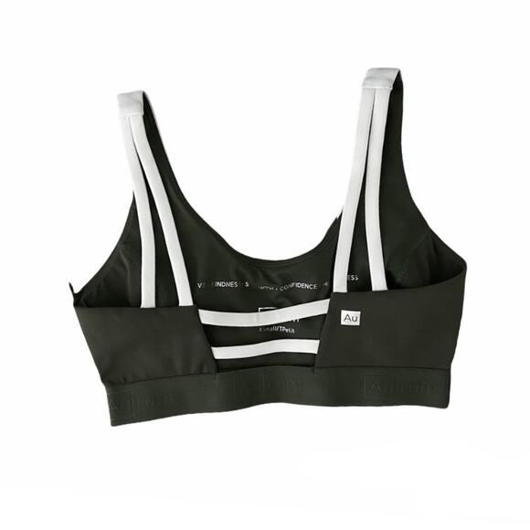 Aurum Olive Sport Bra Size Petite XS - Picture 5 of 6